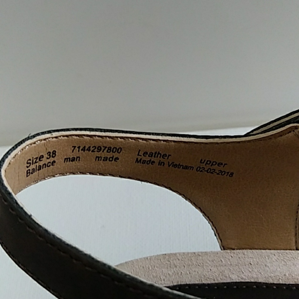 NEW DANSKO BROWN LEATHER SANDALS SIZE 38 US 7.5-8 - Picture 7 of 8